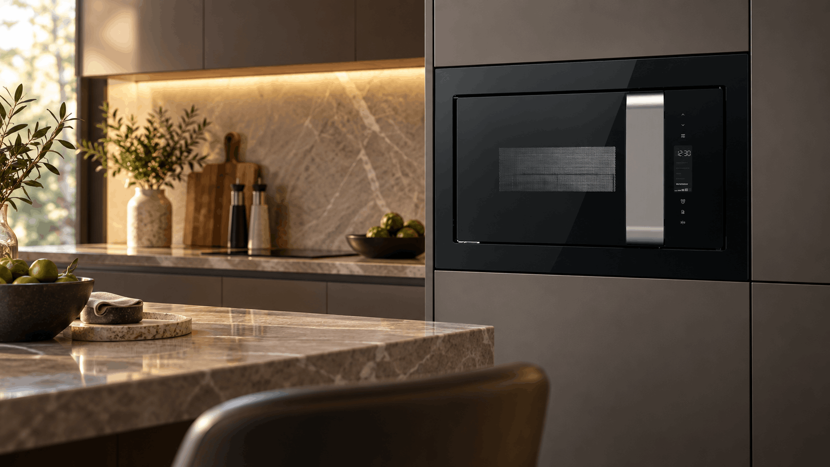 MICRO-ONDE ENCASTRABLE GORENJE 23 LITRES / NOIR
